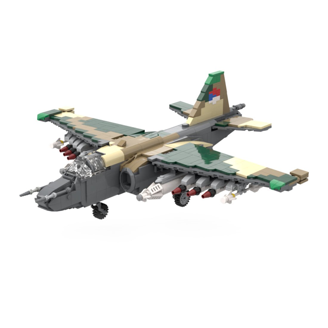 MOC - 183169 Su 25K Klemmbausteine - LesDiy - Klemmbausteine