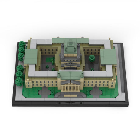 MOC - 183234 Bundesverwaltungsgericht (Federal Administrative Court), Leipzig, Germany Klemmbausteine - LesDiy - Klemmbausteine