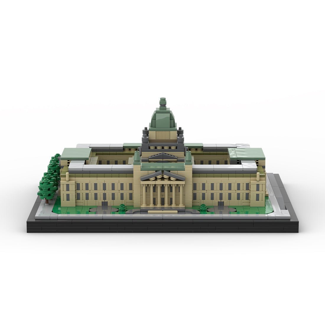 MOC - 183234 Bundesverwaltungsgericht (Federal Administrative Court), Leipzig, Germany Klemmbausteine - LesDiy - Klemmbausteine