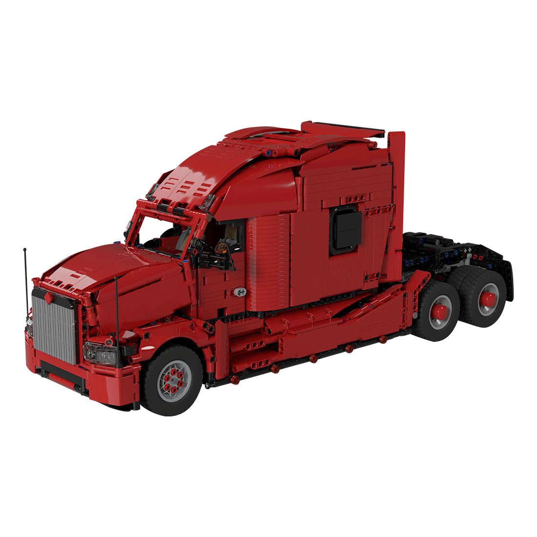 MOC - 183280 US Rednose Truck Klemmbausteine - LesDiy - Klemmbausteine