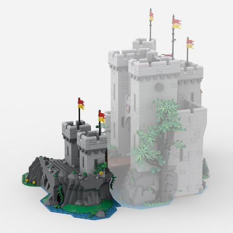 MOC - 183513 Front Towers - 10305 extension Klemmbausteine - LesDiy - Klemmbausteine
