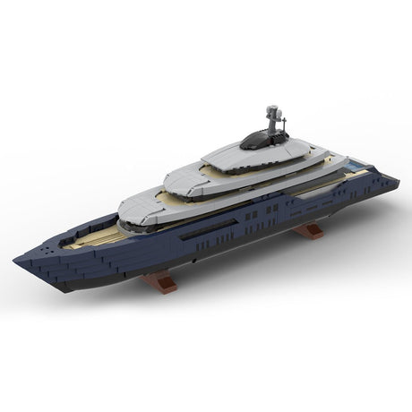MOC - 185088 Luxury Yacht Klemmbausteine (Mini Scale) - LesDiy - Klemmbausteine