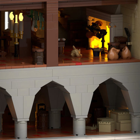 MOC - 185584 Fortified House MOC Klemmbausteine - LesDiy - Klemmbausteine
