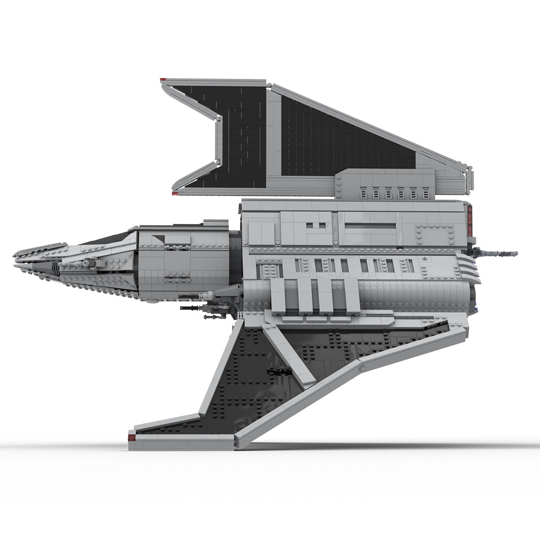MOC - 185675 SW UCS The Havoc Marauder Shuttle of the Bad Batch Upgraded version Klemmbausteine - LesDiy - Klemmbausteine