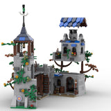 MOC - 185913 Castle Forest - Forestmens Klemmbausteine - LesDiy - Klemmbausteine