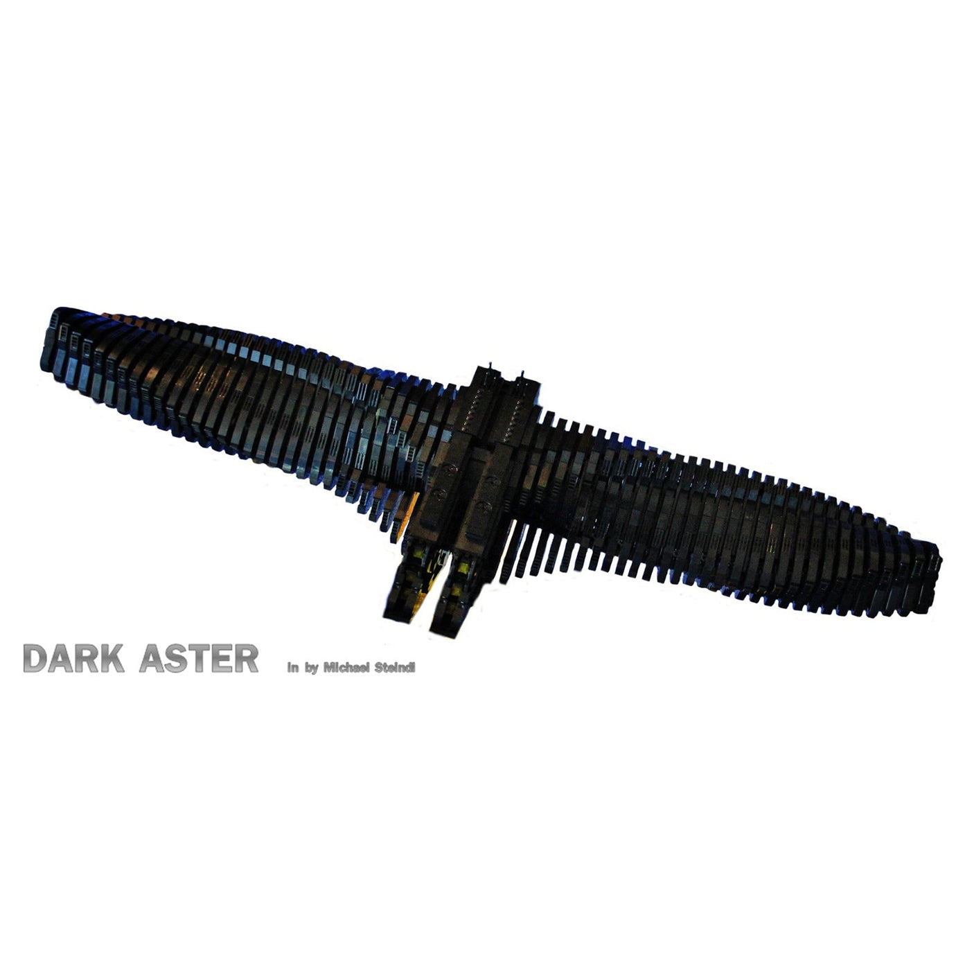 MOC - 18622 The DARK ASTER Raumschiff Klemmbausteine - LesDiy - Klemmbausteine