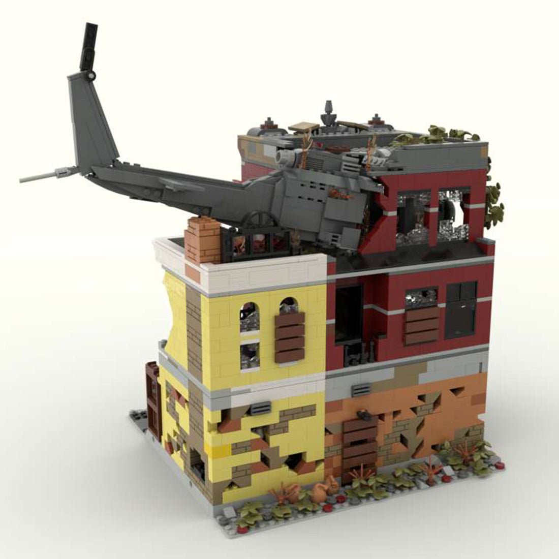 MOC - 186483 10312 Jazz Club Apocalypse Version Klemmbausteine - LesDiy - Klemmbausteine