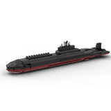 MOC - 186954 Nuclear Submarine TYPHOON | Project 941 Акула - 1:300 Scale Klemmbausteine - LesDiy - Klemmbausteine