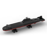 MOC - 186954 Nuclear Submarine TYPHOON | Project 941 Акула - 1:300 Scale Klemmbausteine - LesDiy - Klemmbausteine