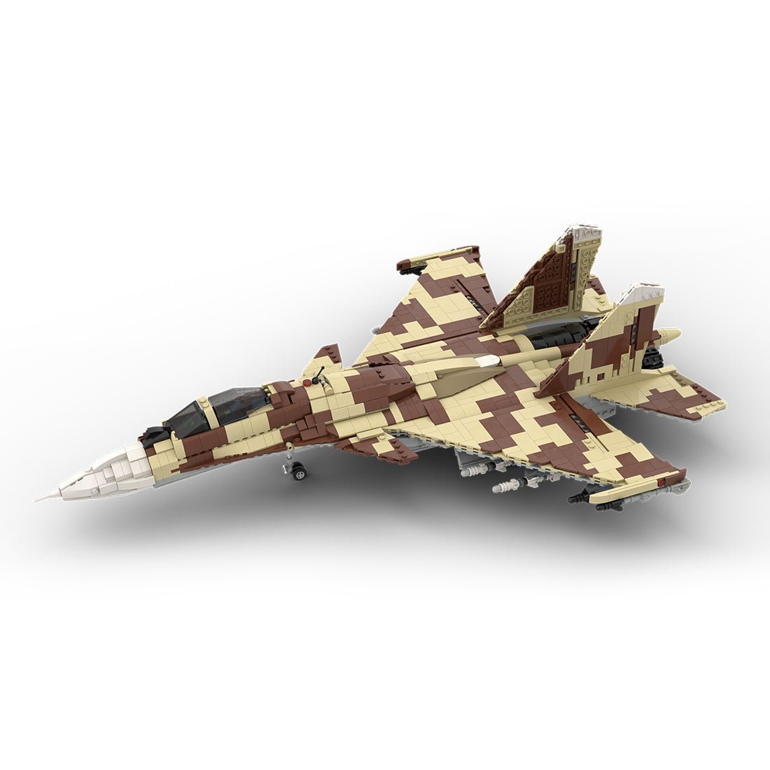 MOC - 188968 Sukhoi SU - 37 TERMINATOR - 1:34 Scale (v2) Klemmbausteine - LesDiy - Klemmbausteine