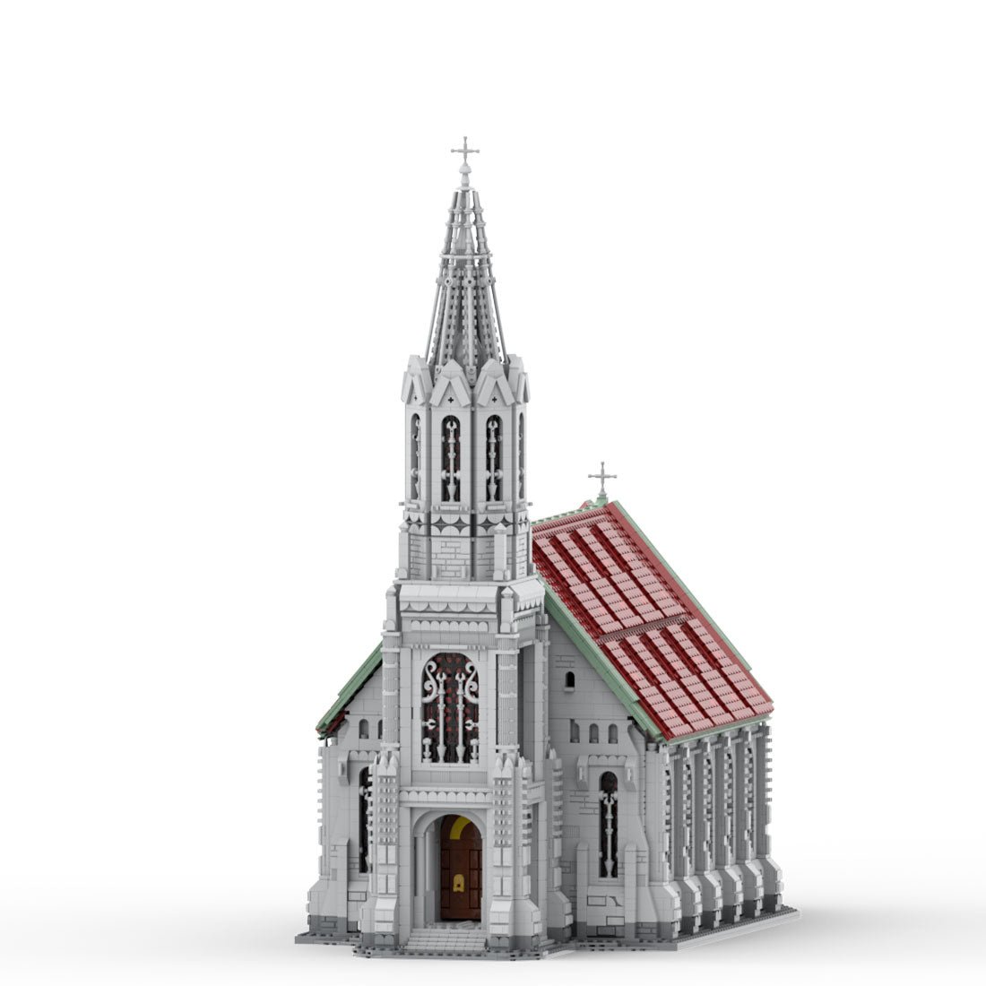 MOC - 191002 Church Klemmbausteine - LesDiy - Klemmbausteine