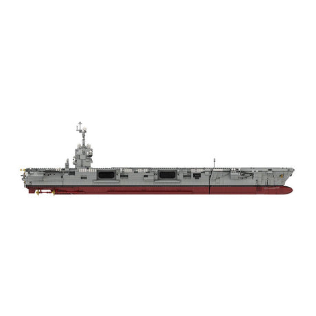 MOC - 192566 CVN - 78 Gerald R. Ford | Aircraft Carrier - 1:300 Scale klemmbausteine - LesDiy - Klemmbausteine