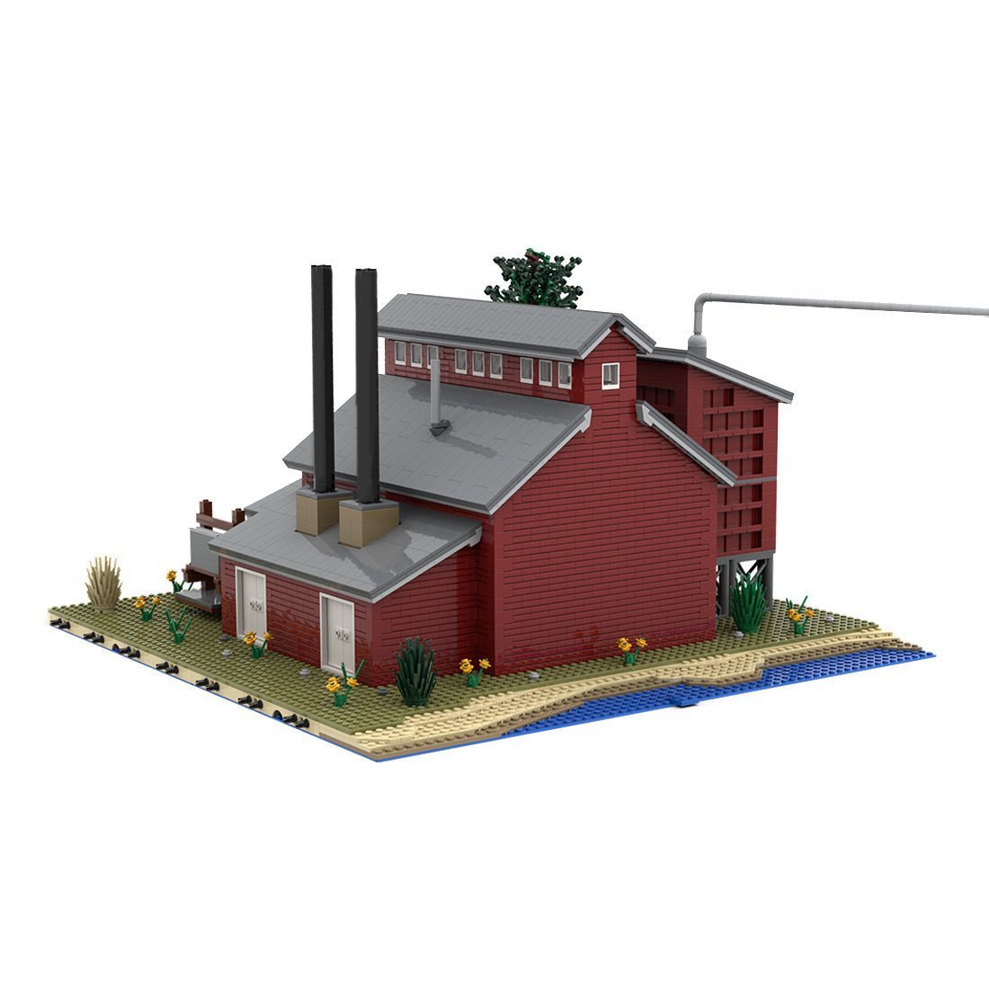 MOC - 192611 Sawmill Complete Set Klemmbausteine - LesDiy - Klemmbausteine
