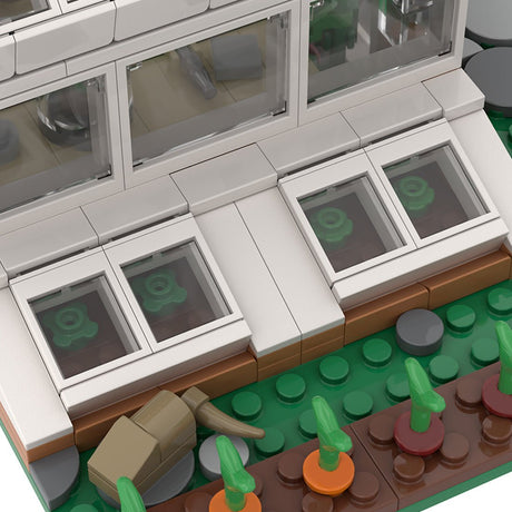 MOC - 194436 Victorian Greenhouse Klemmbausteine - LesDiy - Klemmbausteine