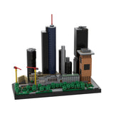 MOC - 194839 Frankfurt Neue Mainzer Straße skyscrapers part 1 Klemmbausteine - LesDiy - Klemmbausteine