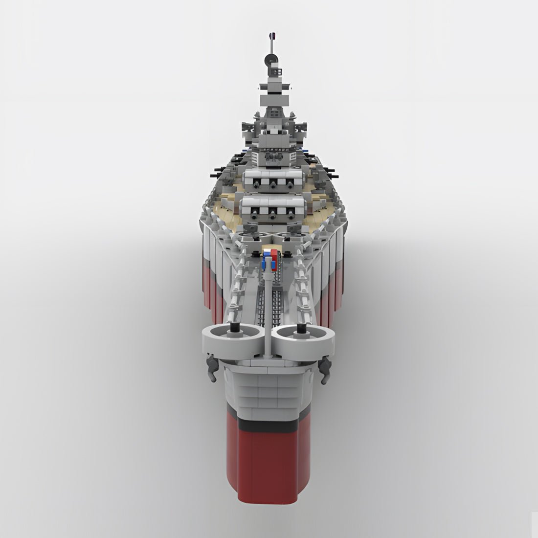 MOC - 196414 U.S Missouri BB - 63 klemmbausteine - LesDiy - Klemmbausteine