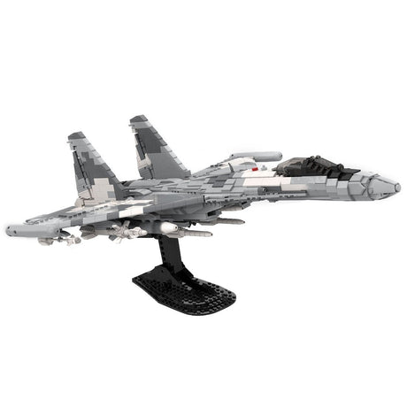 MOC - 196507 Su - 35 blue 902 Klemmbausteine - LesDiy - Klemmbausteine