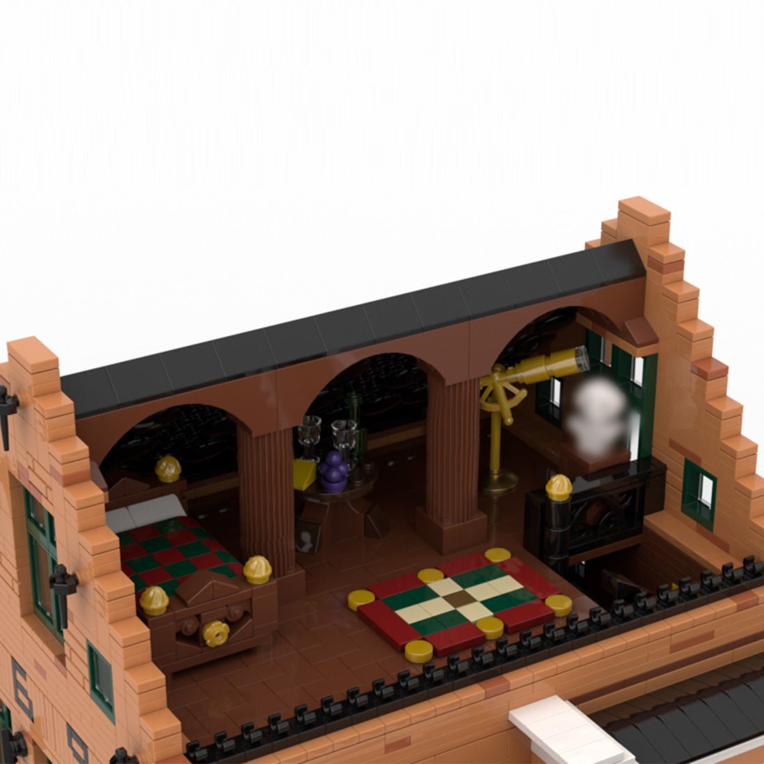 MOC - 197879 Colonial Goods Store & Old Bakery (Dutch Quarter) Klemmbausteine - LesDiy - Klemmbausteine