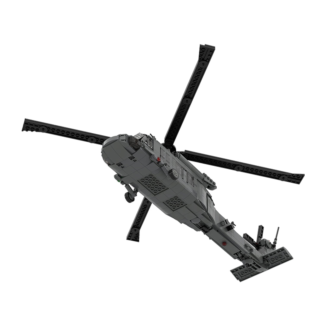 MOC - 198409 Sikorsky | UH - 60 BLACK HAWK - 1:35 Klemmbausteine - LesDiy - Klemmbausteine