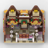 MOC - 199764 Winter village pastry shop Klemmbausteine - LesDiy - Klemmbausteine