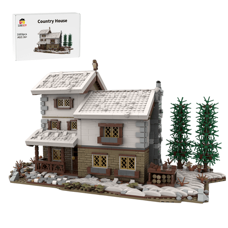 MOC - 201818 Family Cottage Klemmbausteine - LesDiy - Klemmbausteine