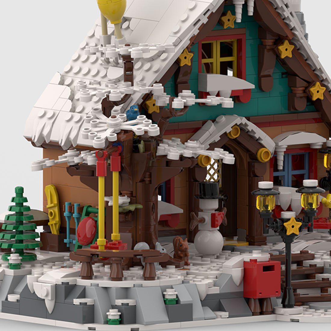 MOC - 201852 Winter Kindergarten "Our little Stars" Klemmbausteine - LesDiyproduct_type##