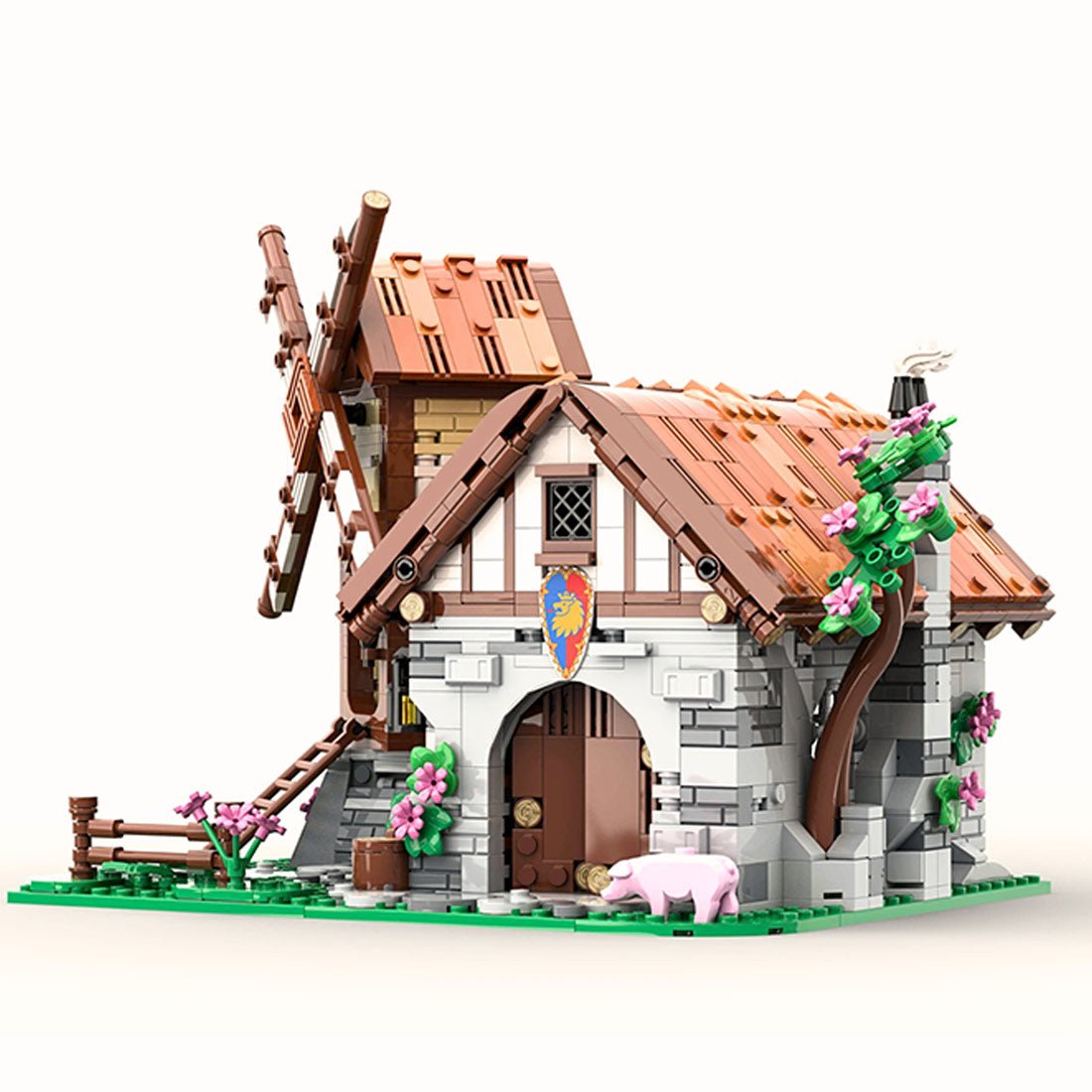 MOC - 201861 Blacksmith's Breeze Klemmbausteine - LesDiy - Klemmbausteine