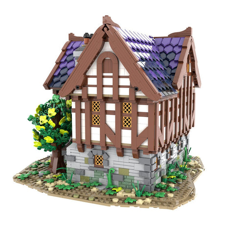 MOC-202047 Medieval tavern & inn Klemmbausteine-LesDiy-Klemmbausteine