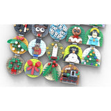 MOC - 202061 Advent Calendar of Christmas Ornaments Klemmbausteine - LesDiy - Klemmbausteine