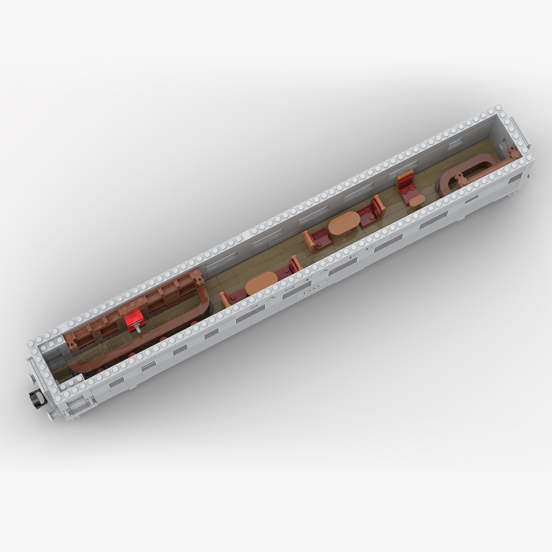 MOC - 202248 Santa Fe Super Chief Car Set 1 Klemmbausteine - LesDiy - Klemmbausteine