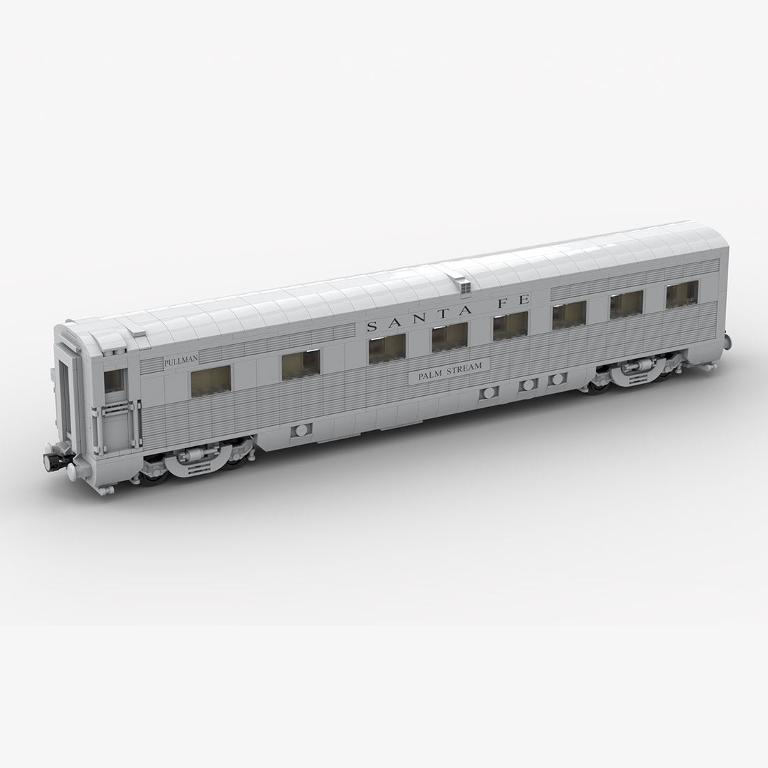MOC - 202248 Santa Fe Super Chief Car Set 1 Klemmbausteine - LesDiy - Klemmbausteine