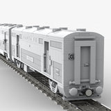MOC - 202248 Santa Fe Super Chief Car Set 1 Klemmbausteine - LesDiy - Klemmbausteine