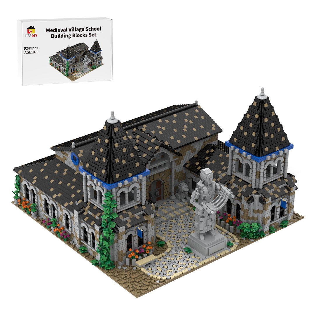 MOC - 203285 Age of Empires - University (Western European) Klemmbausteine - LesDiy - Klemmbausteine