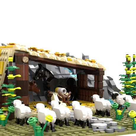 MOC-204353 Nativity scene Klemmbausteine-LesDiy-Klemmbausteine