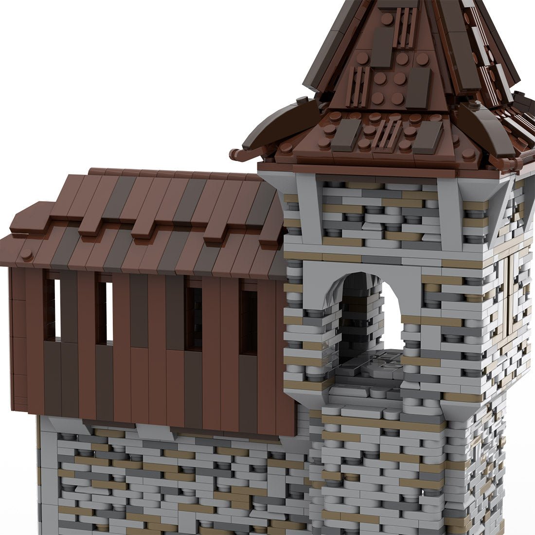 MOC - 206448 Building 02 Castle Hohengeroldseck Klemmbausteine - LesDiy - Klemmbausteine