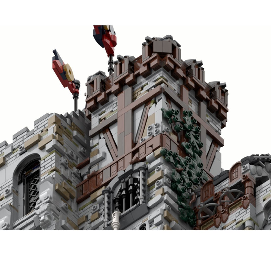 MOC - 206892 Medieval Castle Klemmbausteine - LesDiy - Klemmbausteine