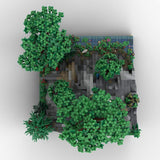 MOC - 207594 A1 Castle Hohengeroldseck Klemmbausteine - LesDiy - Klemmbausteine