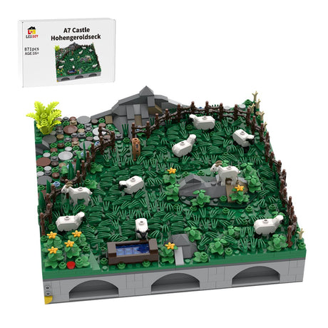 MOC - 207807 A7 Castle Hohengeroldseck Klemmbausteine - LesDiy - Klemmbausteine