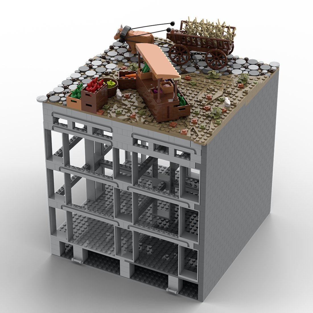 MOC - 207997 D3 Castle Hohengeroldseck Klemmbausteine - LesDiy - Klemmbausteine