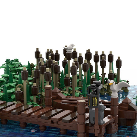 MOC - 208009 A10 Castle Hohengeroldseck Klemmbausteine - LesDiy - Klemmbausteine
