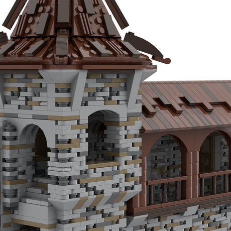 MOC - 208137 Building 07 Castle Hohengeroldseck Klemmbausteine - LesDiy - Klemmbausteine