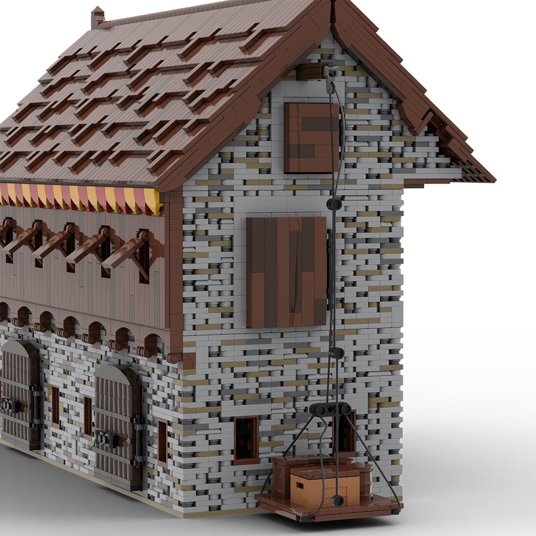 MOC - 208143 Building 09 Castle Hohengeroldseck Klemmbausteine - LesDiy - Klemmbausteine
