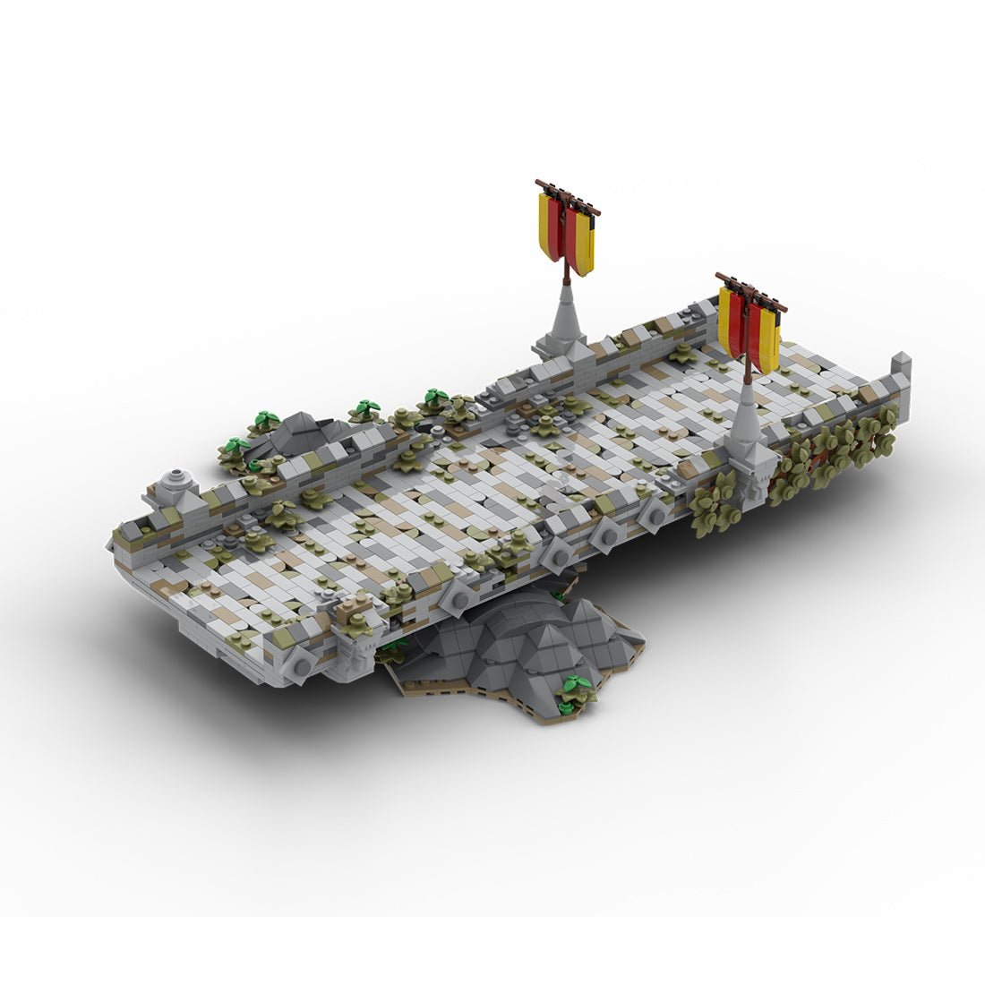MOC - 208146 Building 10 Castle Hohengeroldseck Klemmbausteine - LesDiy - Klemmbausteine