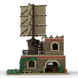 MOC - 210034 Age of Empires - Mill (Middle Eastern) Klemmbausteine - LesDiy - Klemmbausteine
