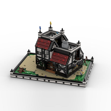MOC - 210215 Ye Olde Tavern & Inn - Medieval Village Klemmbausteine - LesDiy - Klemmbausteine