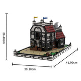 MOC - 210215 Ye Olde Tavern & Inn - Medieval Village Klemmbausteine - LesDiy - Klemmbausteine