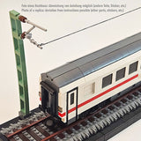 MOC - 212073 Modern European/German City Express Train Passenger Carriage Klemmbausteine - LesDiy - Klemmbausteine