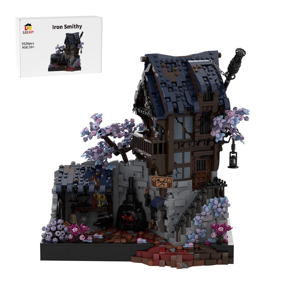 MOC - 213181 Blacksmith / Forge Klemmbausteine - LesDiy - Klemmbausteine