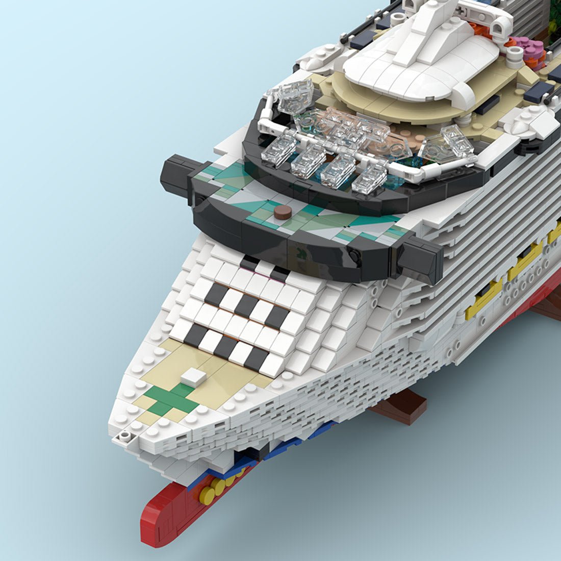 MOC - 213812 Oasis of the Seas Klemmbausteine - LesDiy - Klemmbausteine