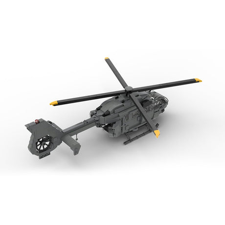MOC - 214545 Airbus H145 M / UH - 72B Klemmbausteine - LesDiy - Klemmbausteine